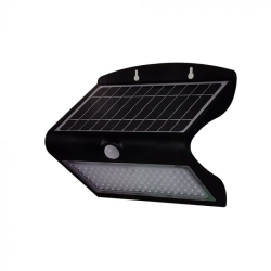 LED solcellsbelysning Väggbelysning, svart