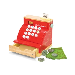 Kassaapparat i trä barnleksak från Le Toy Van