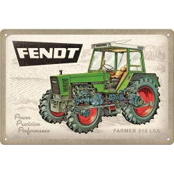 Metallskylt - Fendt