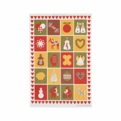 Julhuset, kökshandduk, multi