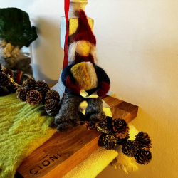 Handgjord julnisse