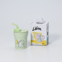 Spöket Laban 1-2-3 Sip! Barnmugg - Keylime