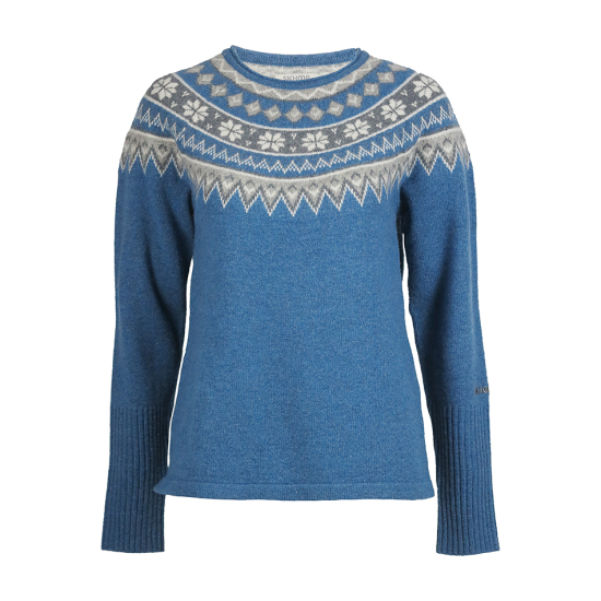 Scandinavian Sweater Blue Denim i gruppen Landshopping.se / Kläder & Skor / Kläder / Damkläder / Överdelar hos Landshopping (10007_1940181)