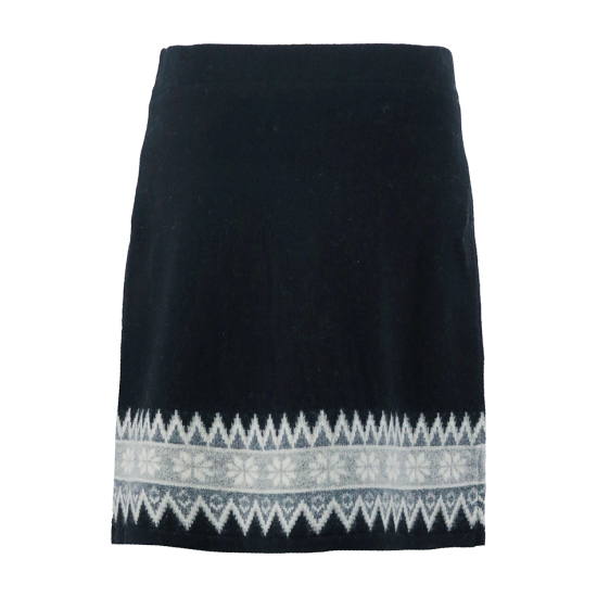 Scandinavian Knee Skirt Black i gruppen Landshopping.se / Kläder & Skor / Kläder / Stickat hos Landshopping (10007_2220210)