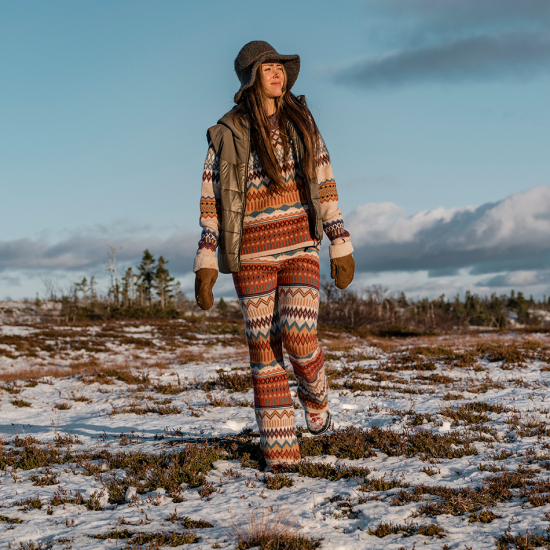 Ofelia Bootcut Multicolor i gruppen Landshopping.se / Kläder & Skor / Kläder / Stickat hos Landshopping (10007_2535085)