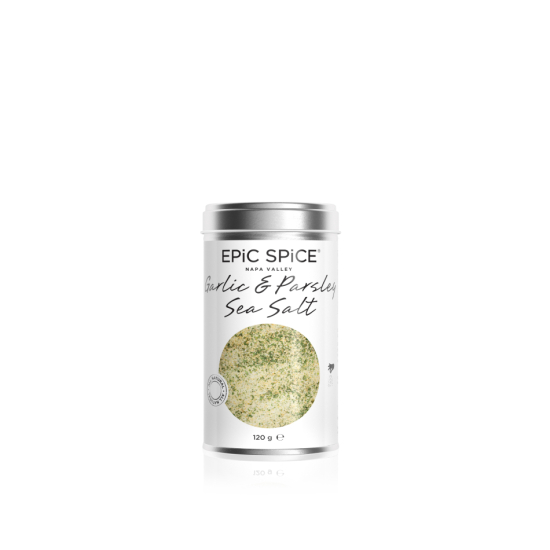 Garlic & Parsley Sea Salt 120gr i gruppen Landshopping.se / Kök & Matlagning / Grilla hos Landshopping (10020_1111471-100)