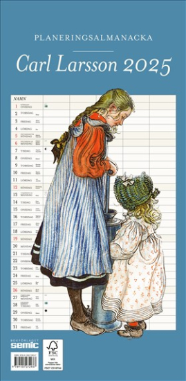 Carl Larsson Planeringsalmanacka 2025 i gruppen Landshopping.se / Böcker / Kalender hos Landshopping (10039_9789155272937)