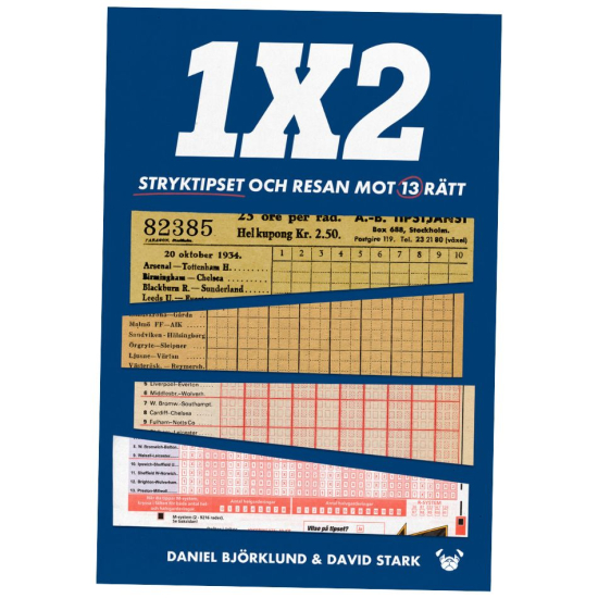 1X2 – Stryktipset och resan mot 13 rätt i gruppen Landshopping.se / Böcker hos Landshopping (10041_9789198909036)