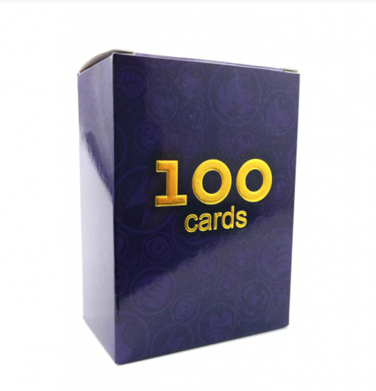 100 st Pokemon Kort (49 st V + 11 st VMAX + 39 st Tag + 1 st GX)