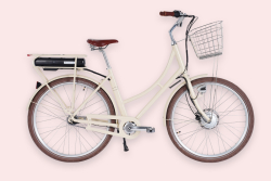 Elcykel Prima Fram Cream