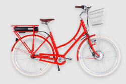 Elcykel Prima Fram Röd