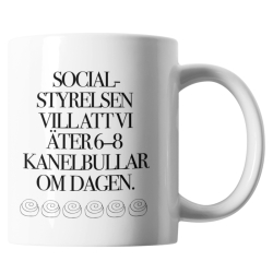 Mugg: Kanelbulle – Socialstyrelsen