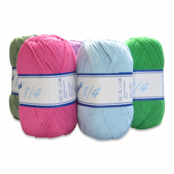 Merc. 8/4 Virkgarn 200 gr. på nystan